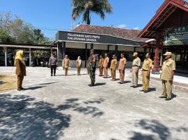 Apel Pagi Mengawali Kegiatan Pemerintah Kalurahan Grogol di Minggu IV Bulan September 2026